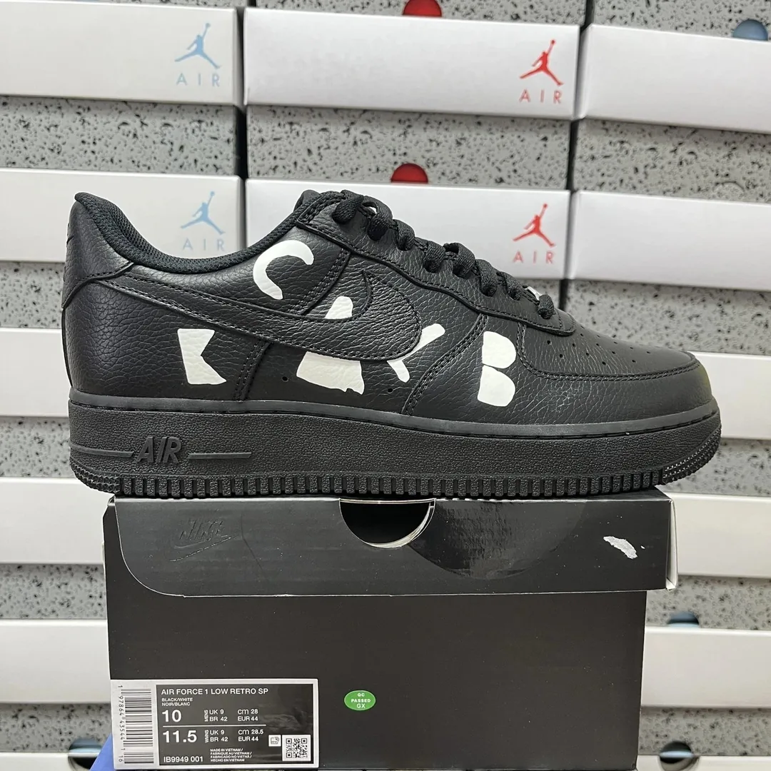 White Black Air Force 1 Supreme — Photo 2