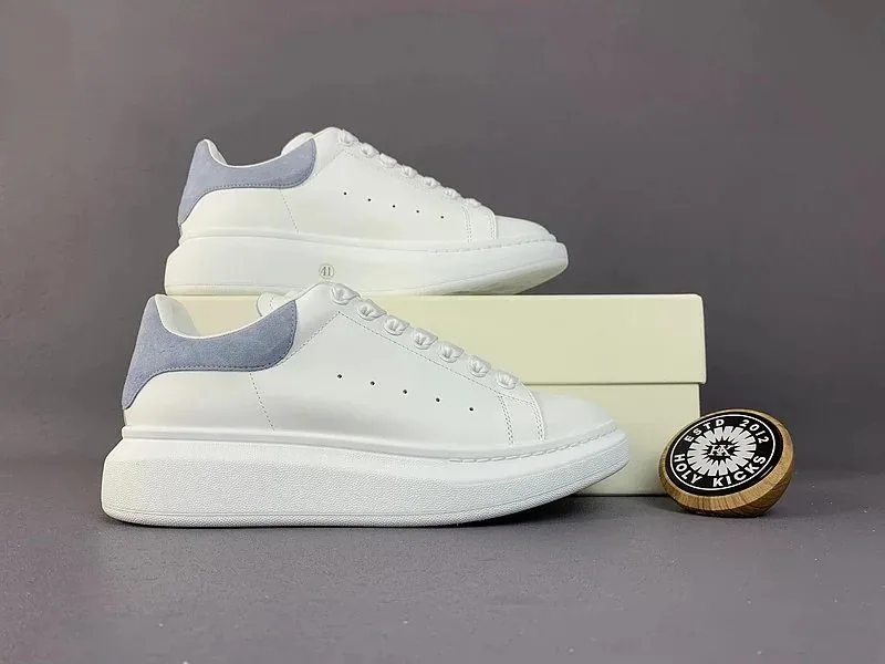 Alexander McQueen Oversized Sneaker White Platform Trainers — Photo 15