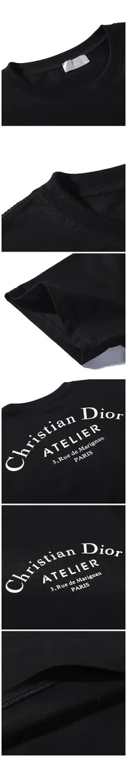 Letter Logo Cotton T-Shirt — QC