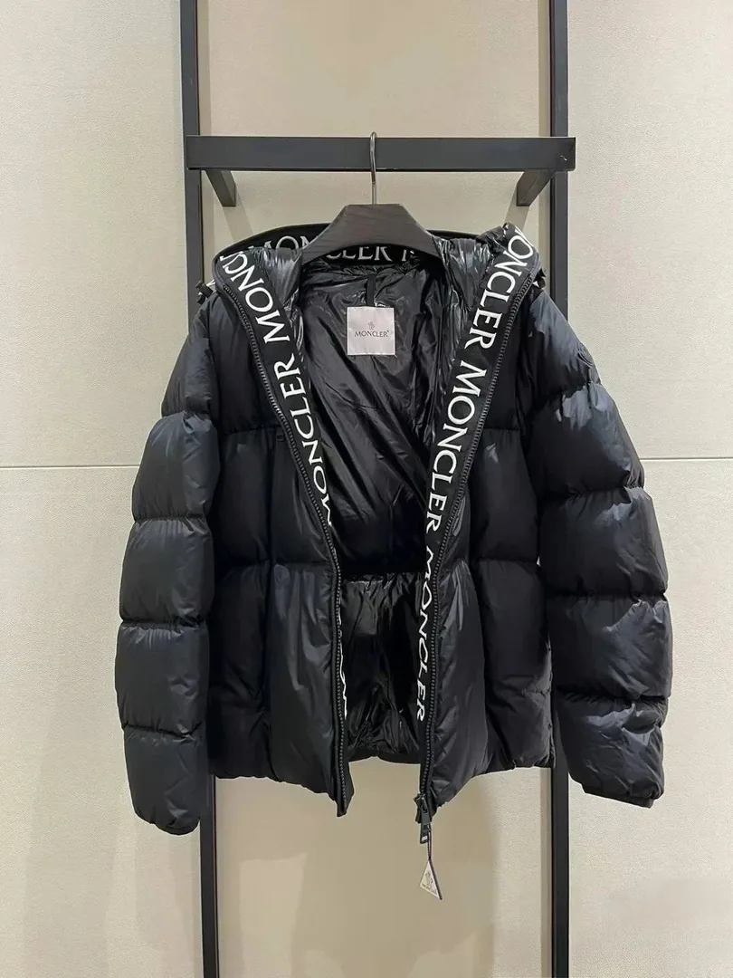 Embroidered Hooded Padded Jacket — Photo 3