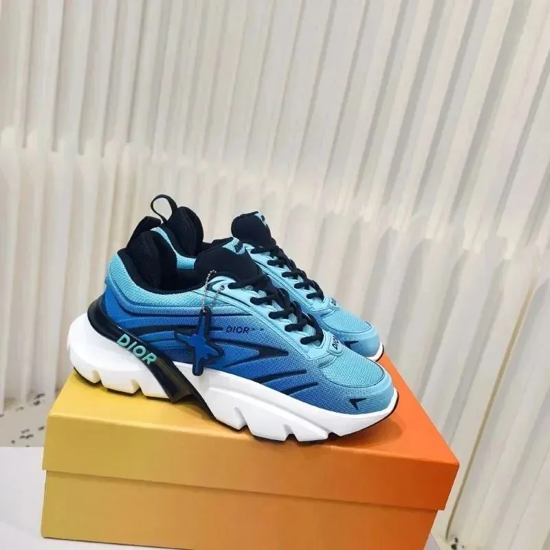 Dior Vibe Silver Running Shoes — QC