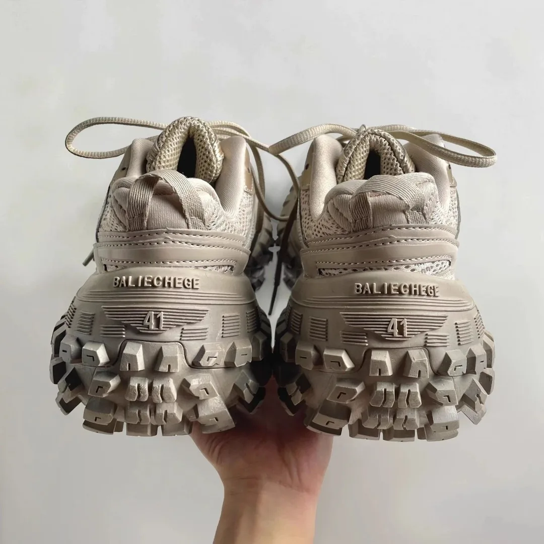 Balenciaga Defender Tire-Sole Dad Shoes