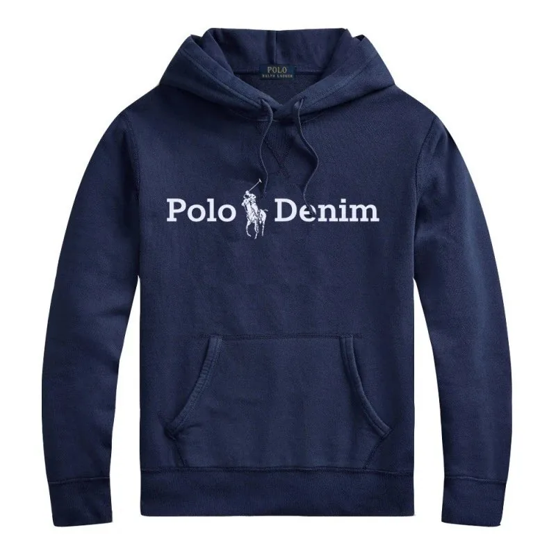 Bear Fleece Pullover Hoodie — Photo 15