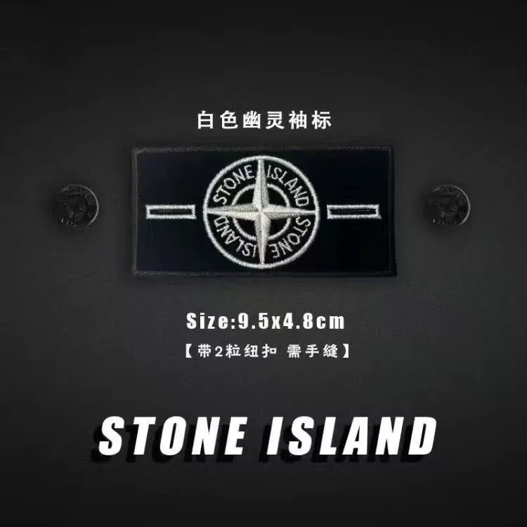 Embroidered Ghost Badge Set — photo 11