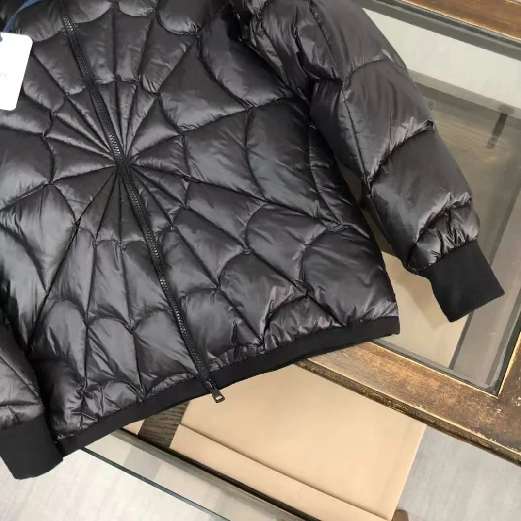 Sp5der Black Spider-Man Quilted Jacket — Photo 9