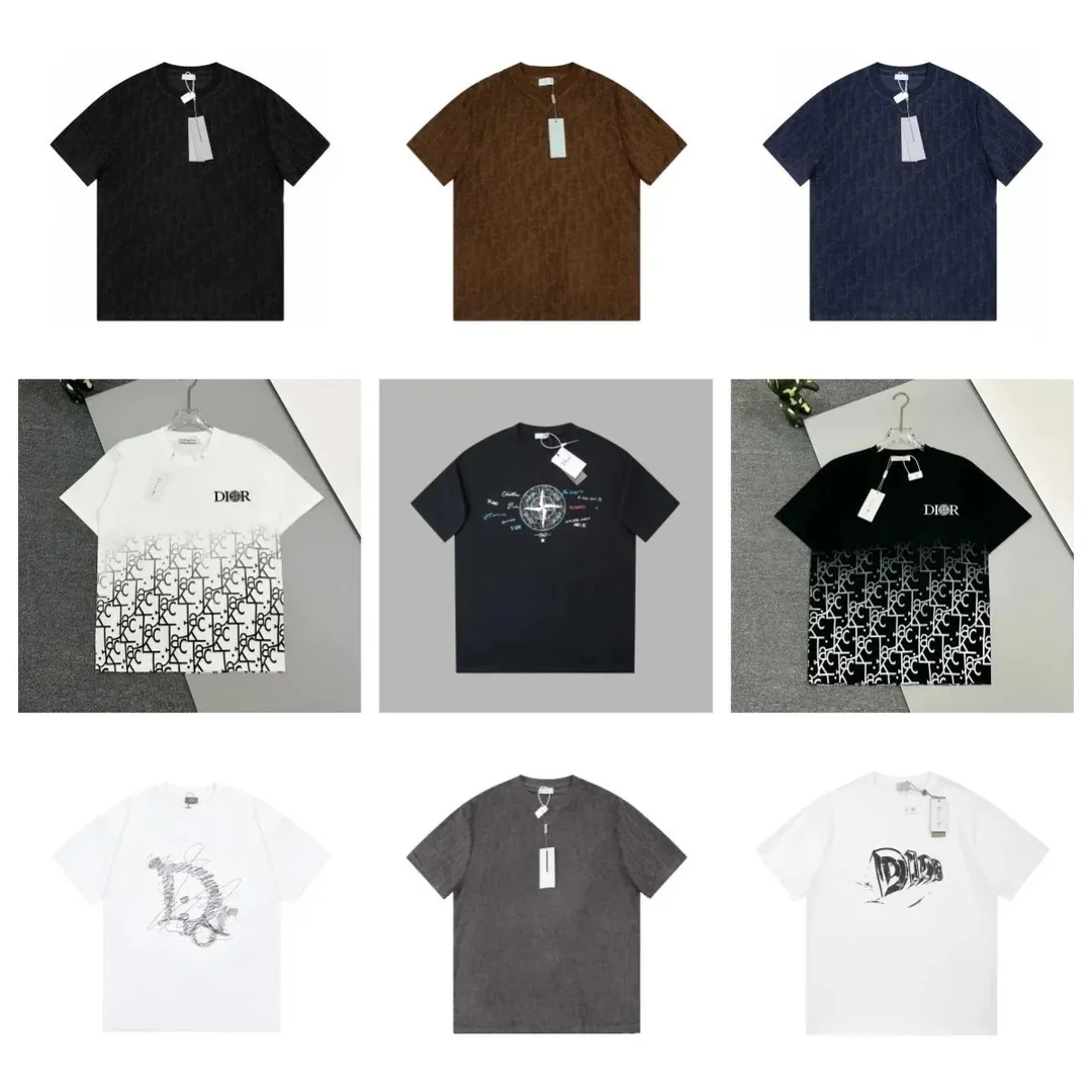 Dior Oblique Print T-Shirt Collection