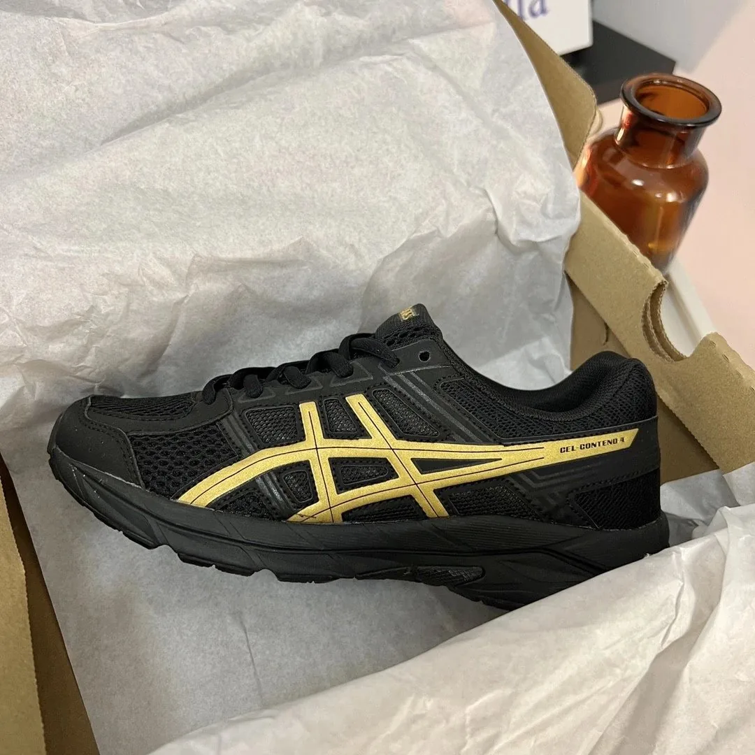 Asics White Mesh Runners — Photo 3