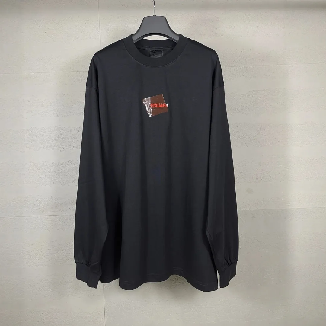Balenciaga Cotton Long-Sleeve Tee — QC