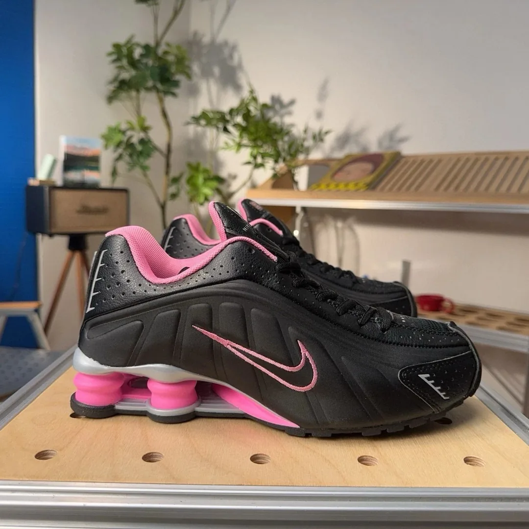 Nike Shox R4 Blue Runners — photo 2