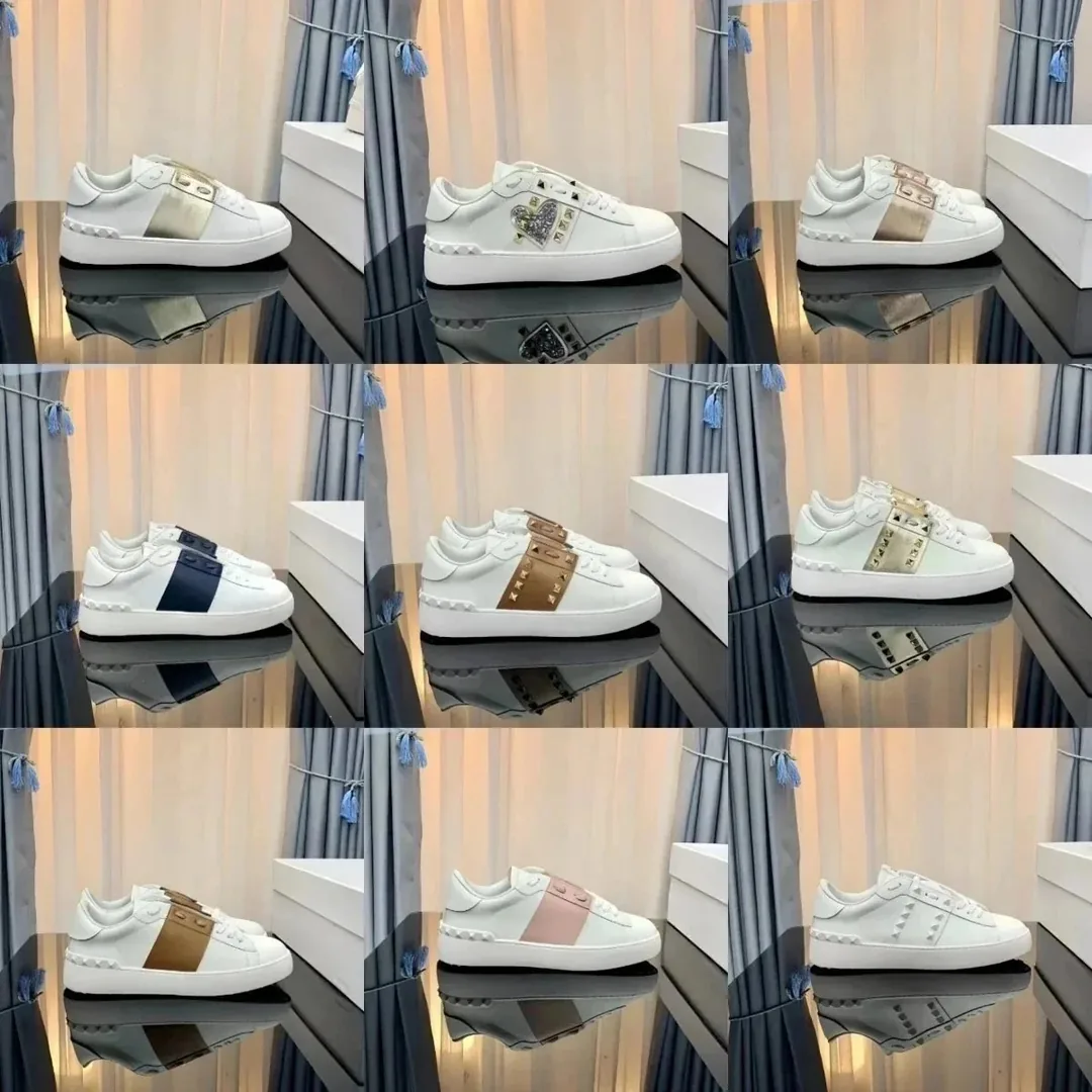 Valentino Open Sneaker White Skate Shoes
