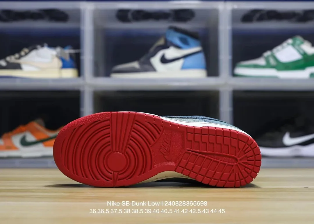 Nike SB Dunk Low Vans Reese Forbes Denim — Photo 3