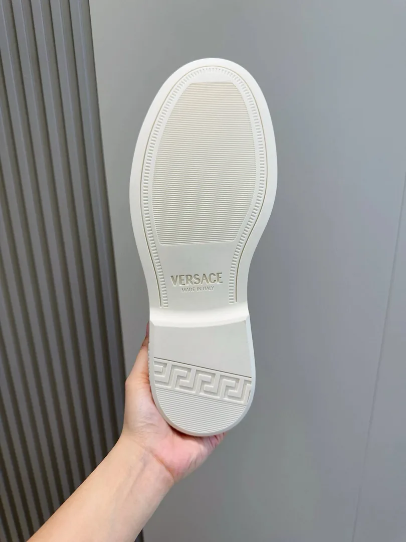 Versace Leather Loafers — Photo 15