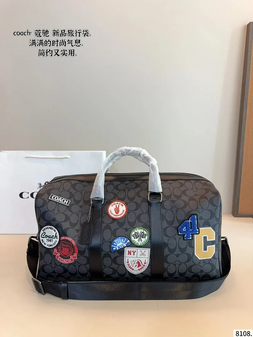 Chanel Leather Travel Bag