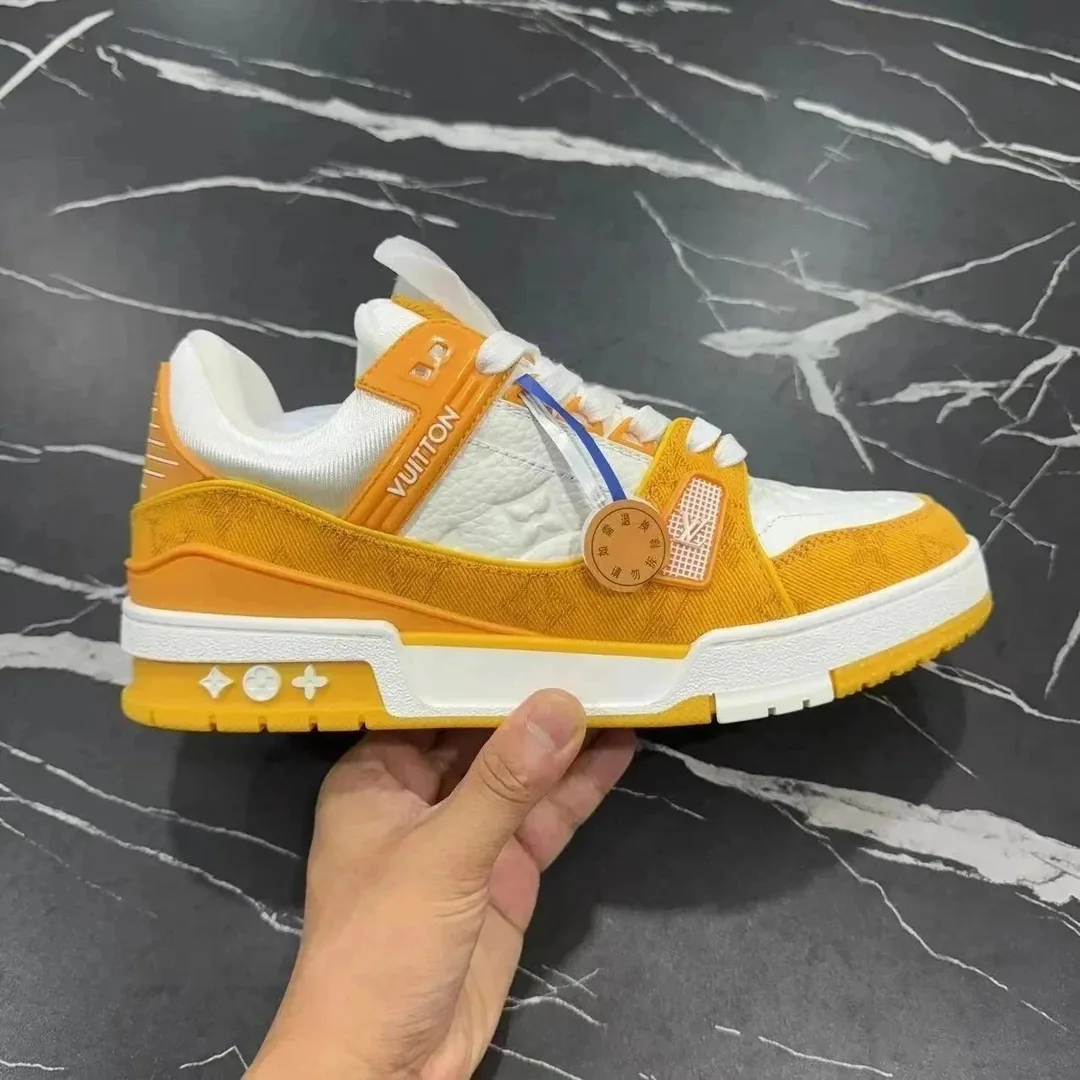 Louis Vuitton LV Trainer White Custom Trainers — Photo 5