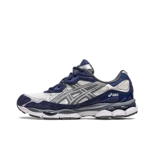 Asics Gel-NYC Grey Lace-Up Trainers