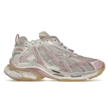 Balenciaga Runner Navy Trainers — photo 6