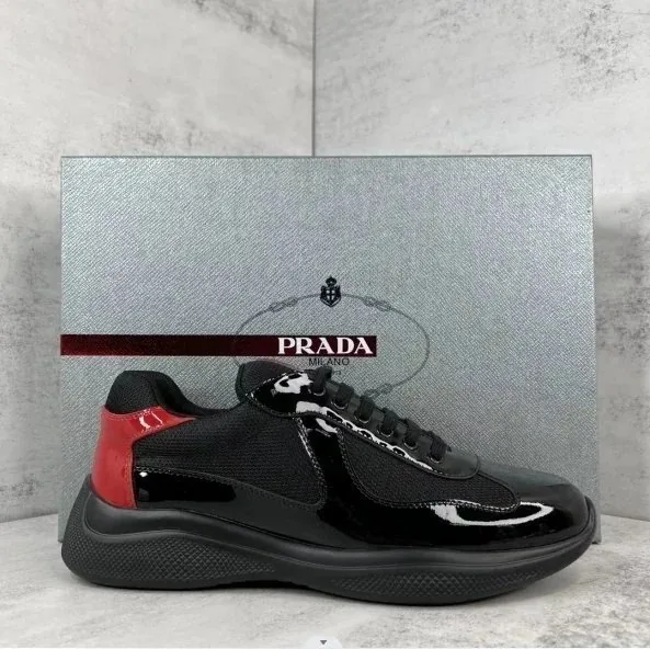 Prada America's Cup Beige Sneakers — Photo 9