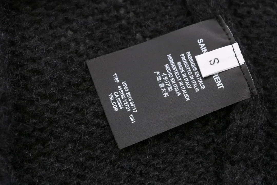 Signature Jacquard Mohair Sweater — QC