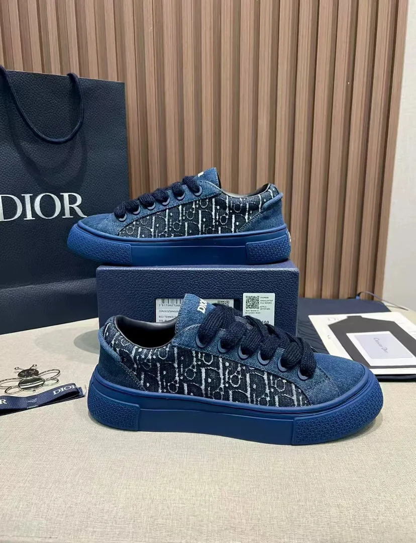 Dior B23 White Low-Top Tennis Sneakers — photo 2