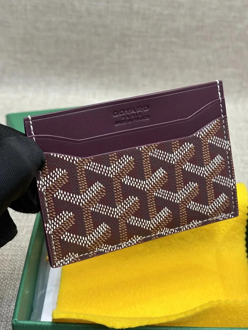 Goyard Leather Card Holder — Photo 6