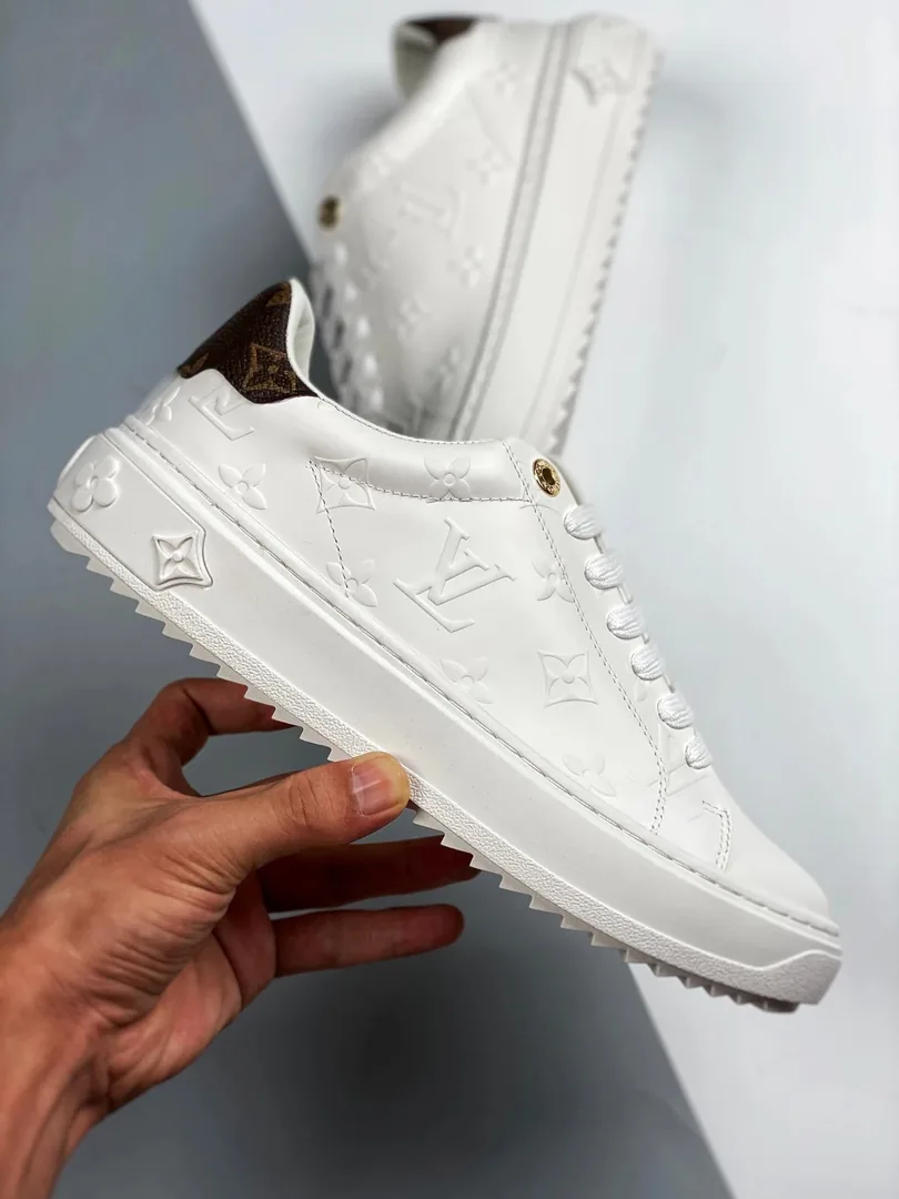 Louis Vuitton Time Out White Black Spring Low-Tops — photo 6