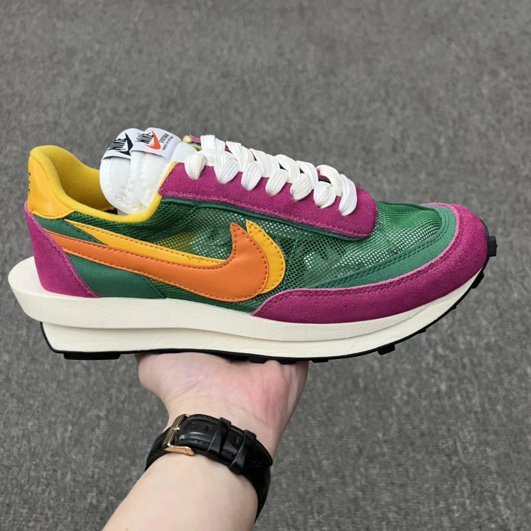 Nike LDWaffle (Sacai) Grey Yellow Sacai Vapor Waffle — Photo 11