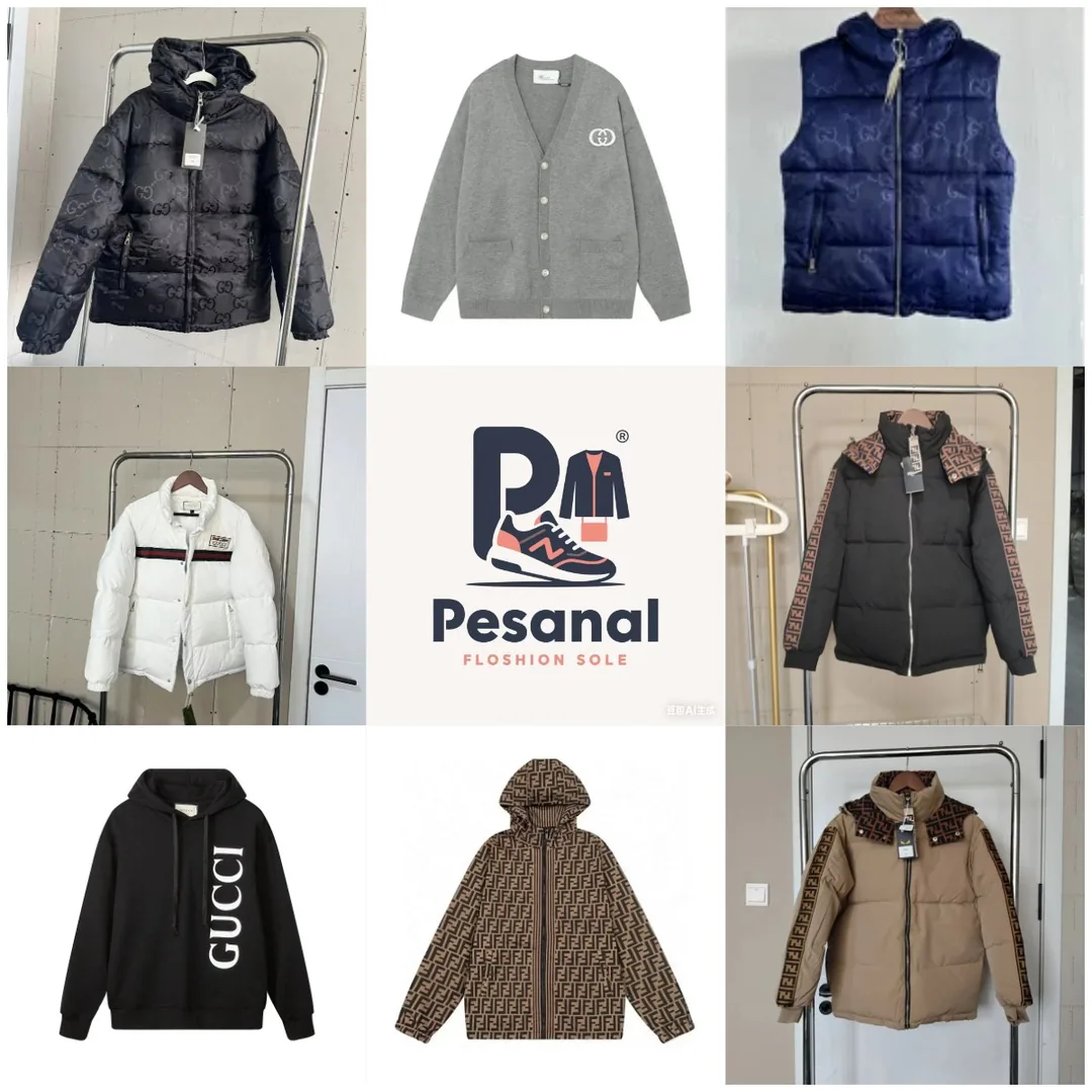 Gucci Down Jacket Vest Set