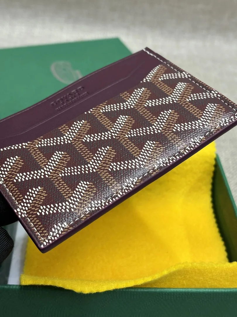 Goyard Leather Card Holder — Photo 4
