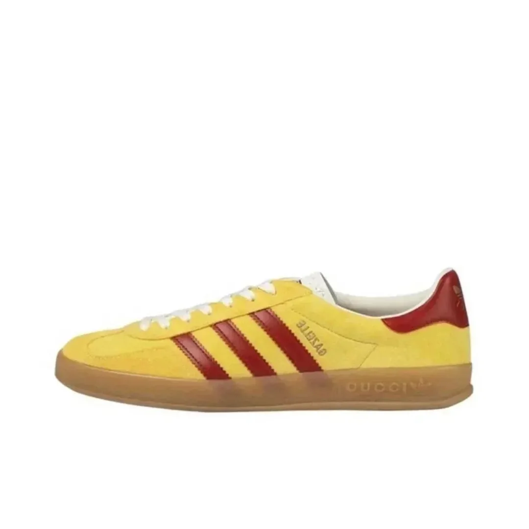 Adidas Gazelle Beige Retro Running Shoes — QC