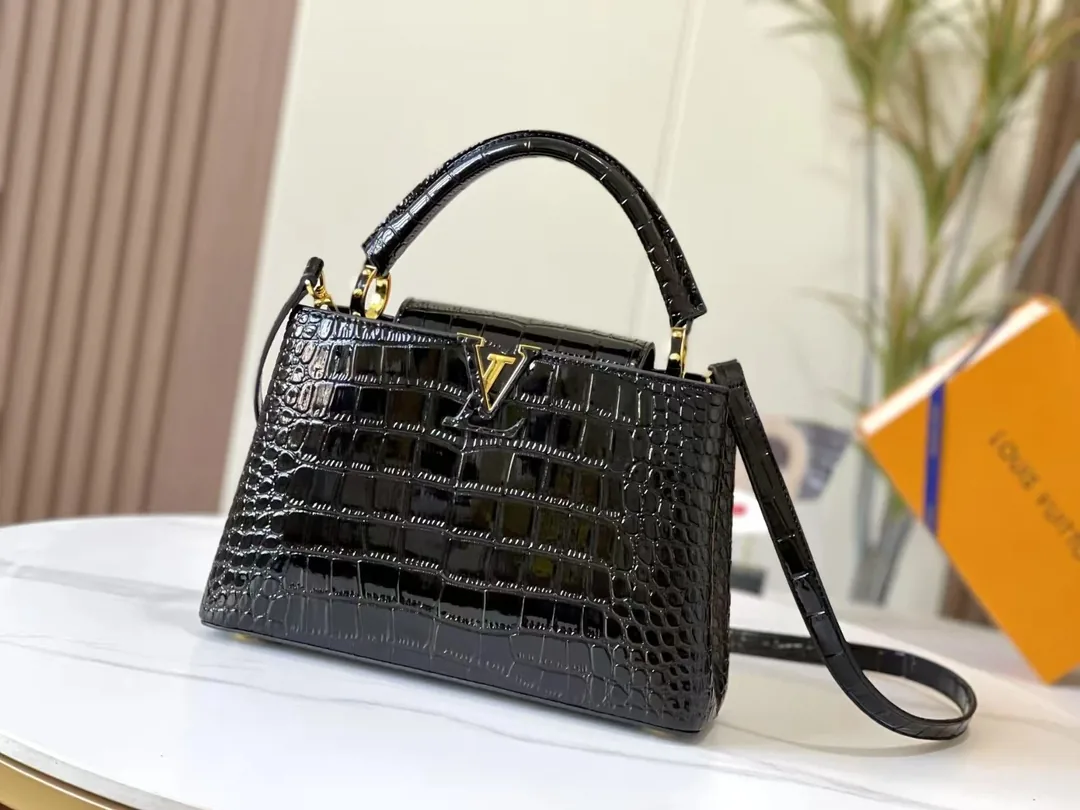Louis Vuitton Leather Handbag