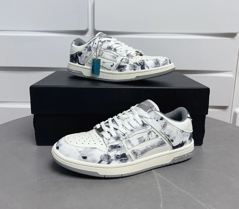 Amiri Skel-Top Low Skeleton Sneakers — photo 7