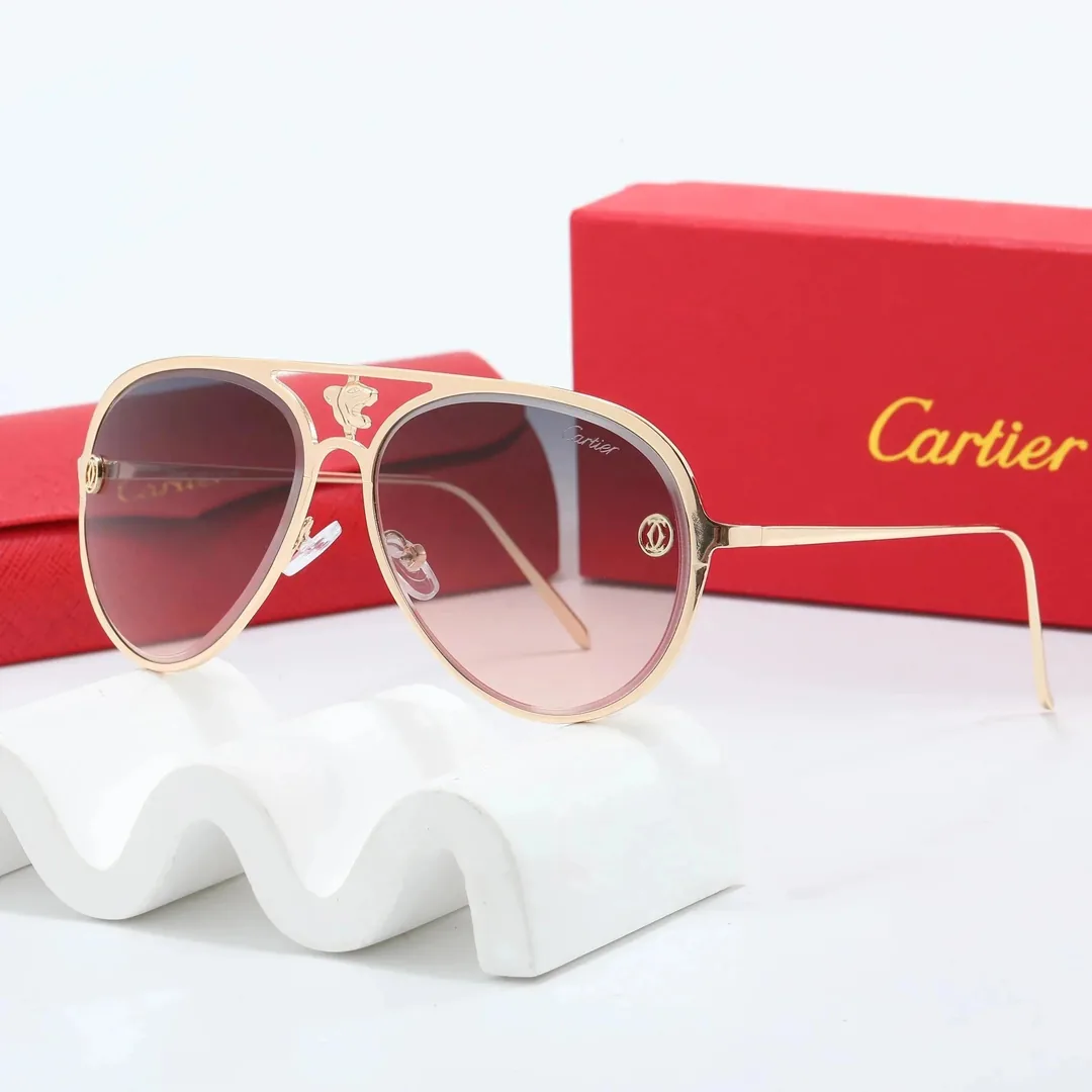 Cartier Metal Frame Sunglasses Collection — Photo 12