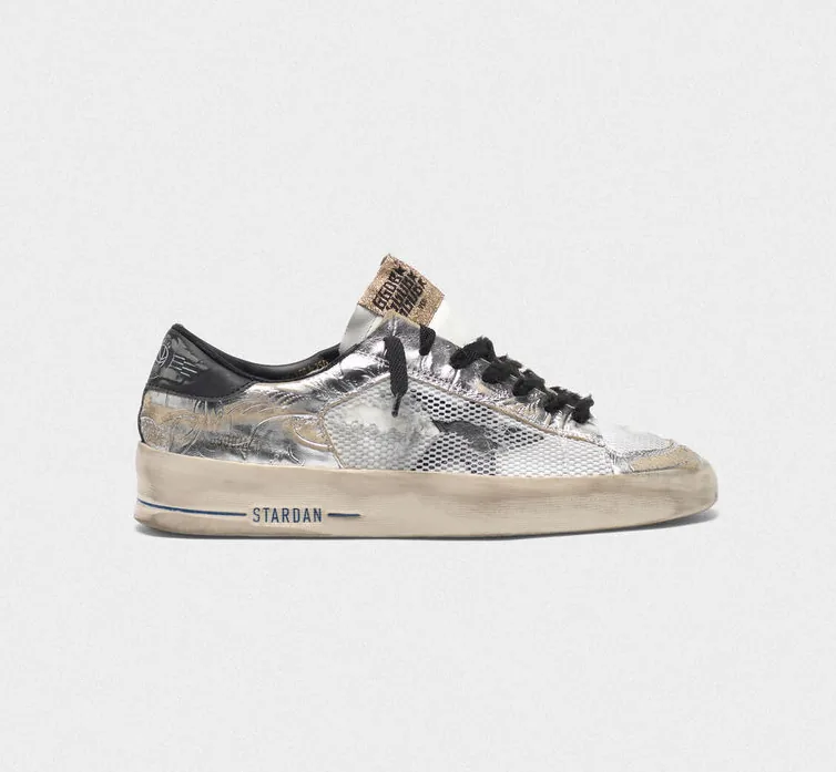 Golden Goose Stardan Black Low-Top Sneakers — QC