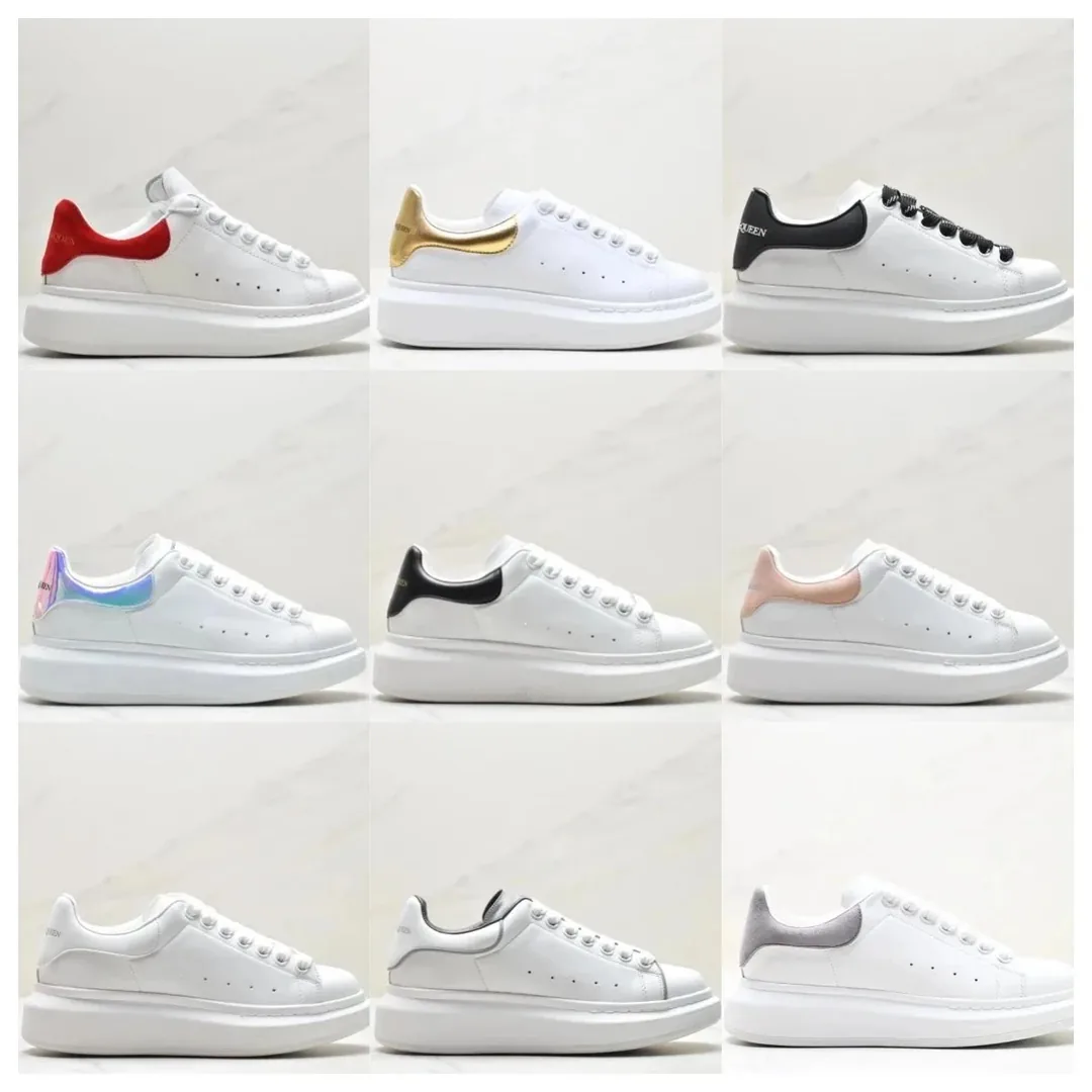 Alexander McQueen Oversized Sneaker Grey Low-Top Trainers