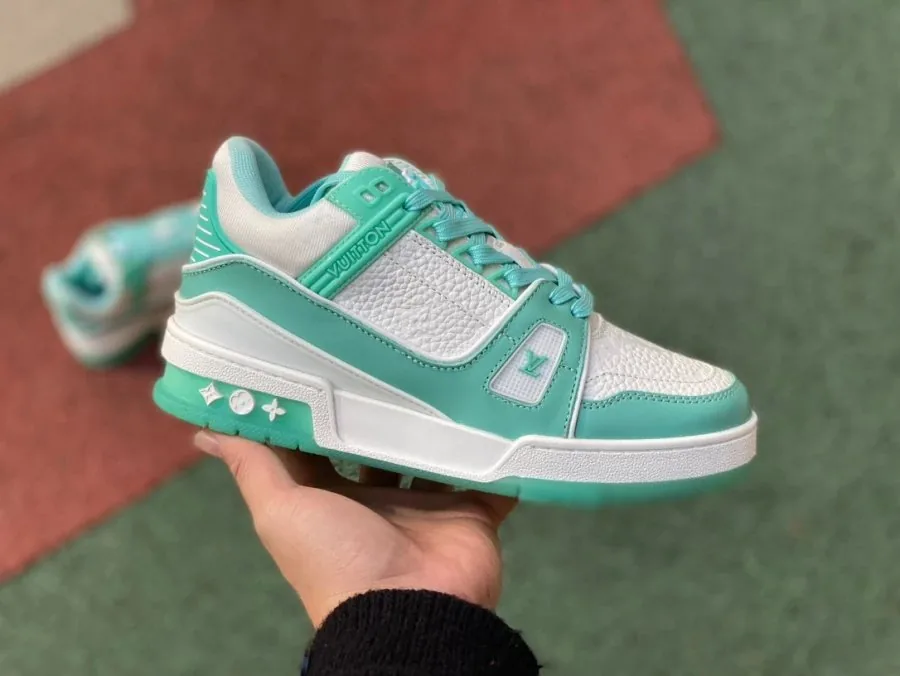 Louis Vuitton LV Trainer Blue Low-Top Trainers — photo 6