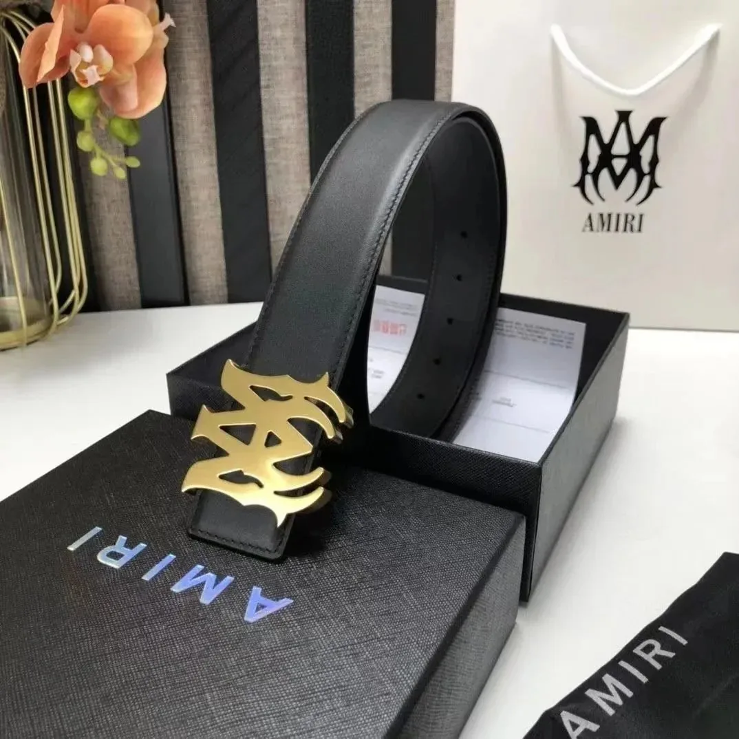 Amiri Leather Belt — QC