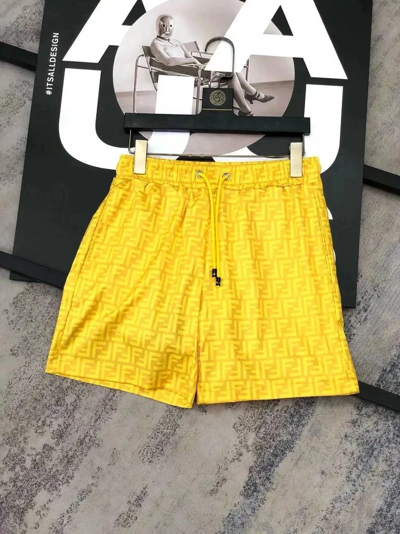 Fendi Water-Reveal Logo Shorts — QC