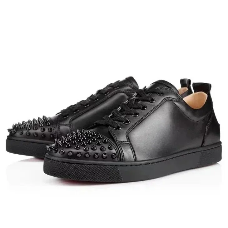 Christian Louboutin White Studded Skate Shoes — QC
