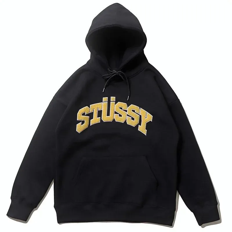 Embroidered Fleece Hoodie