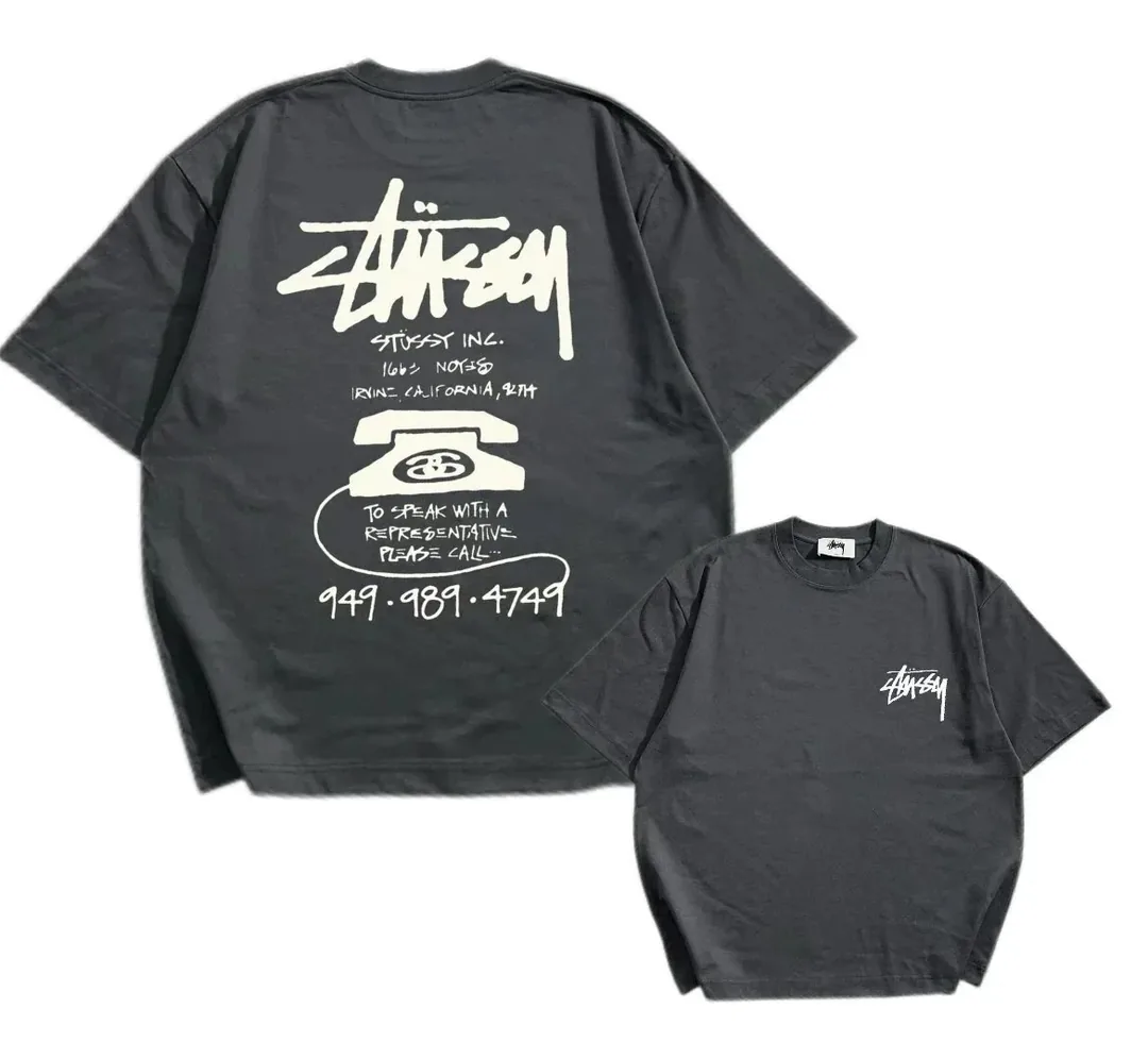 Stussy Flaming Cards T-Shirt — QC