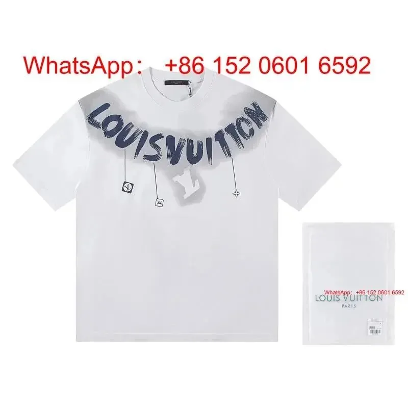 Louis Vuitton Slogan Print T-Shirt Collection — photo 10
