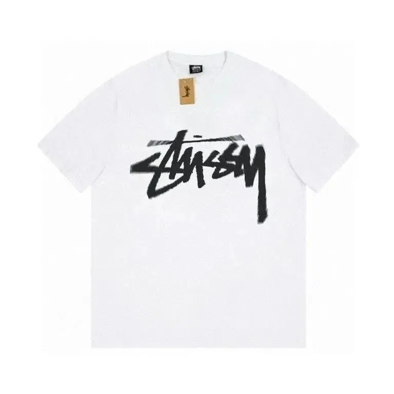 Stussy Logo Print T-Shirt Collection — QC