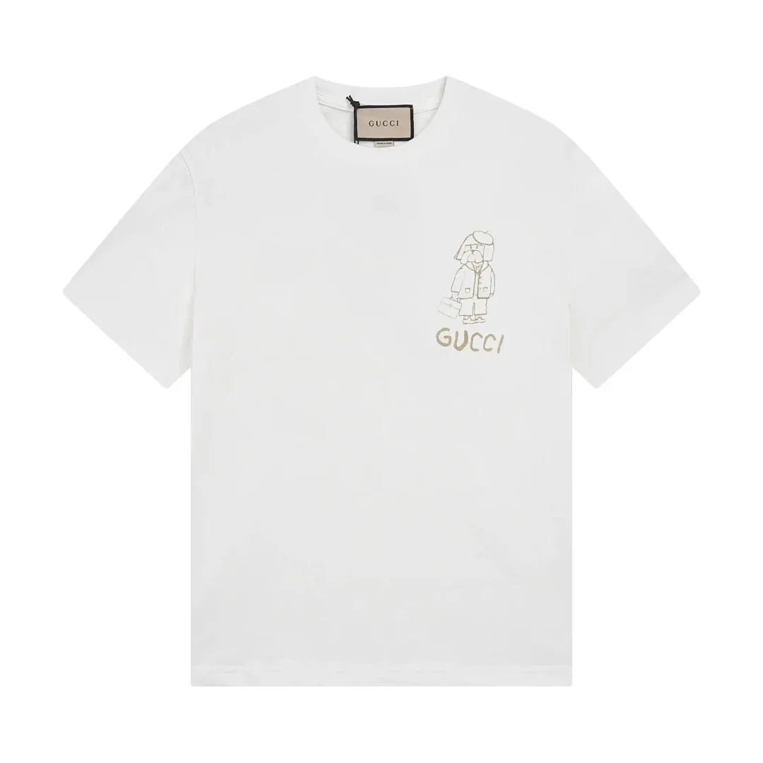 Gucci Bear Print T-Shirt Collection — QC