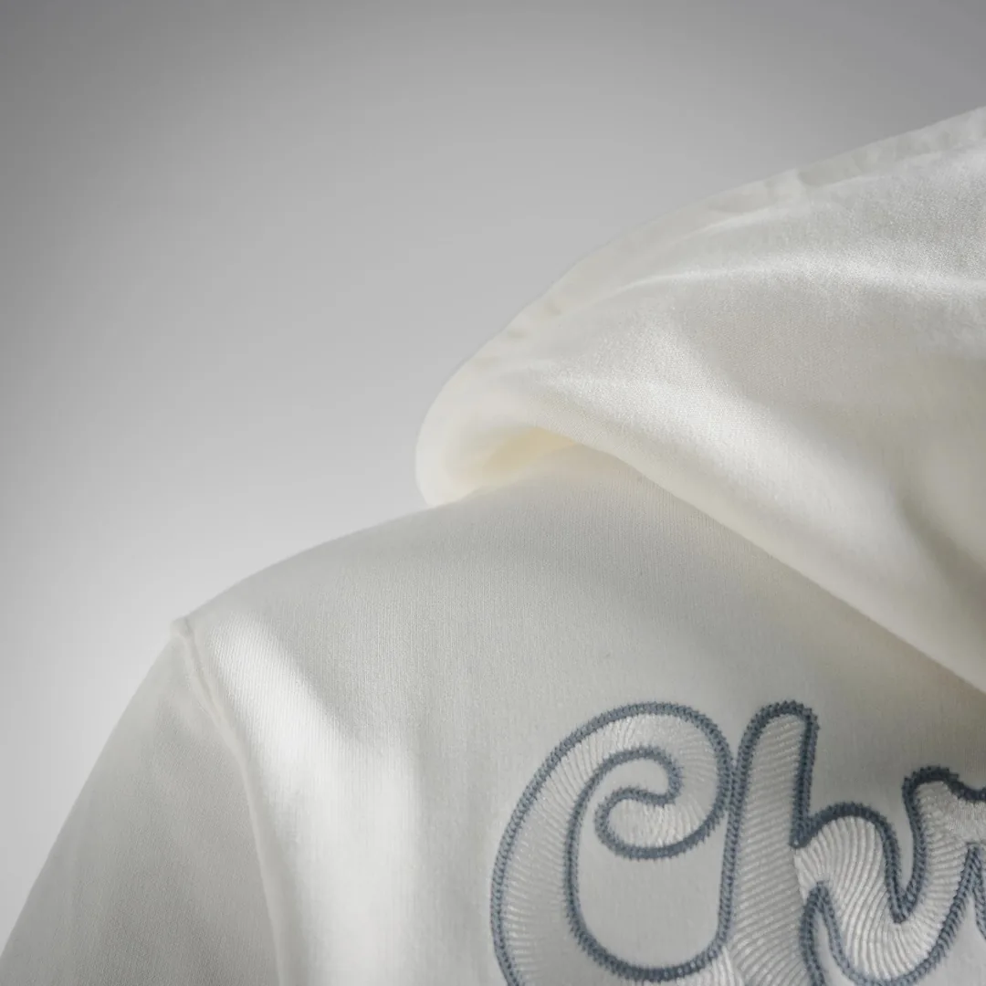 Signature Script Embroidered Hoodie — photo 5