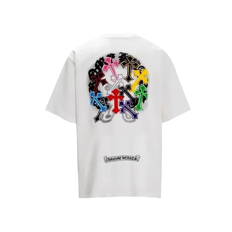 Chrome Hearts Cross Graphic T-Shirt Collection — QC