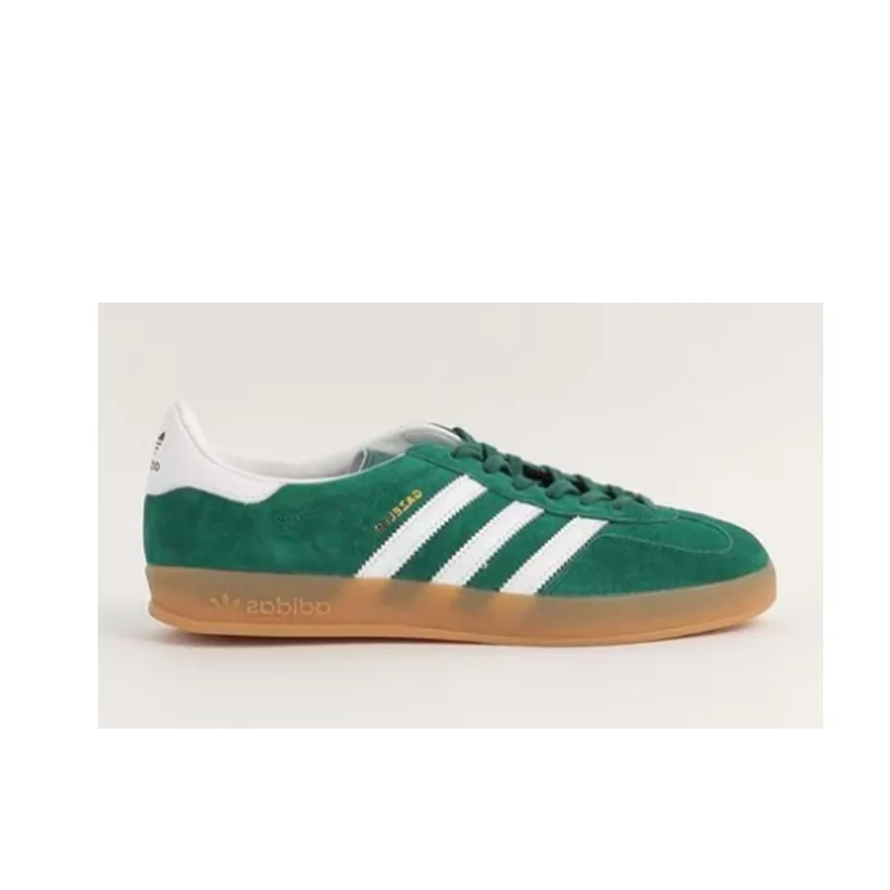 Adidas Gazelle Green Indoor Skate Shoes — QC