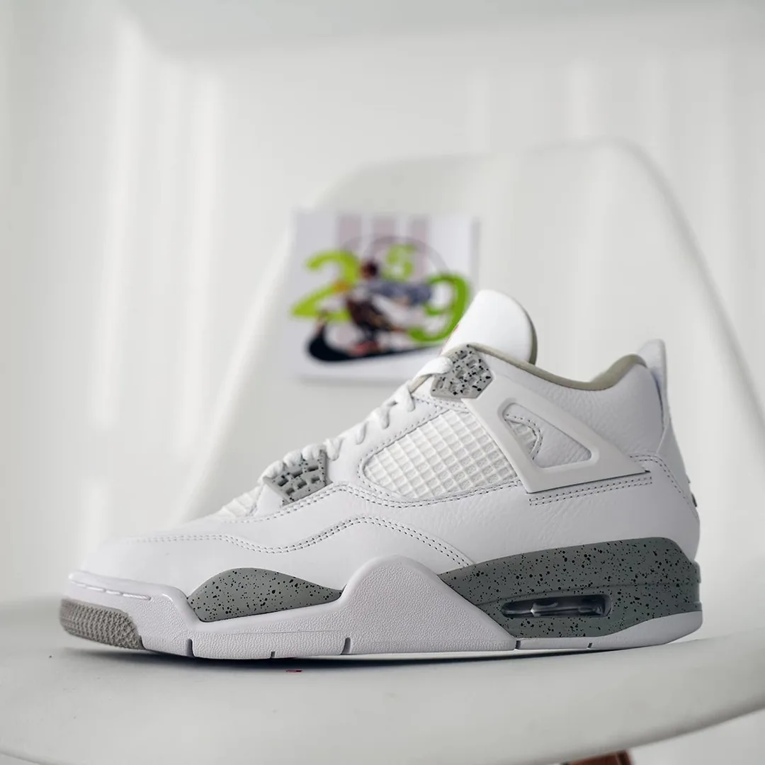 Jordan 4 Grey Basic Trainers — QC