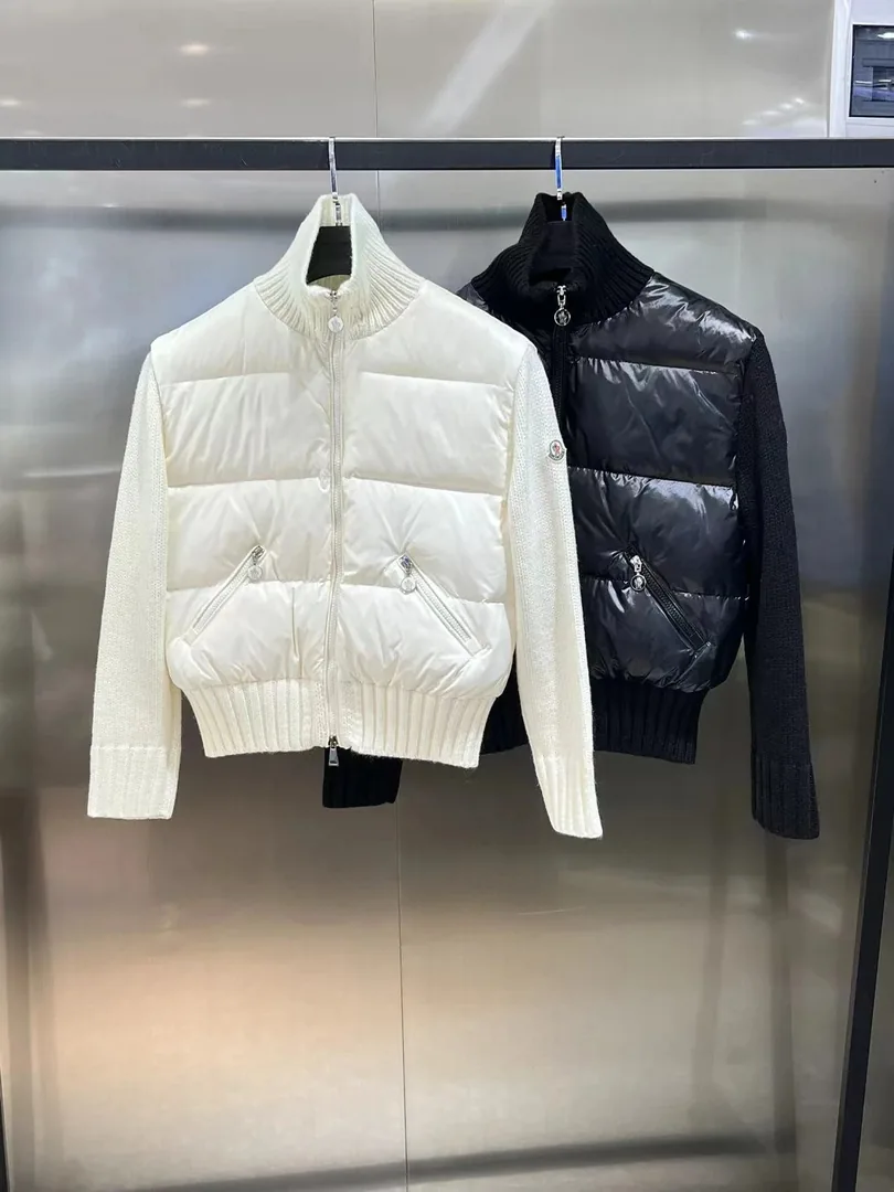 Winter Knit Down Jacket — Photo 2