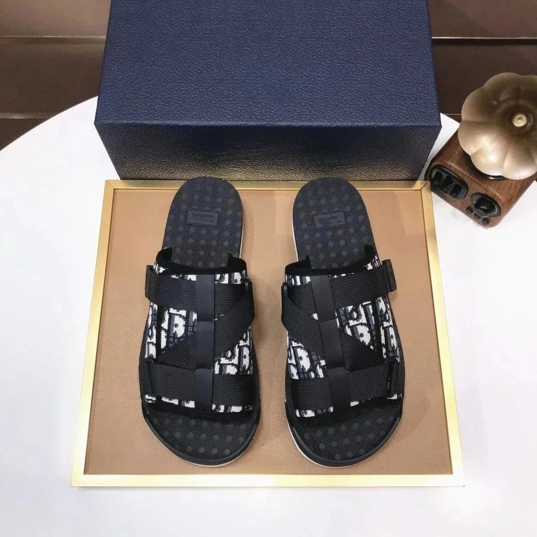 Dior Oblique Logo Slide Sandals Collection — Photo 2