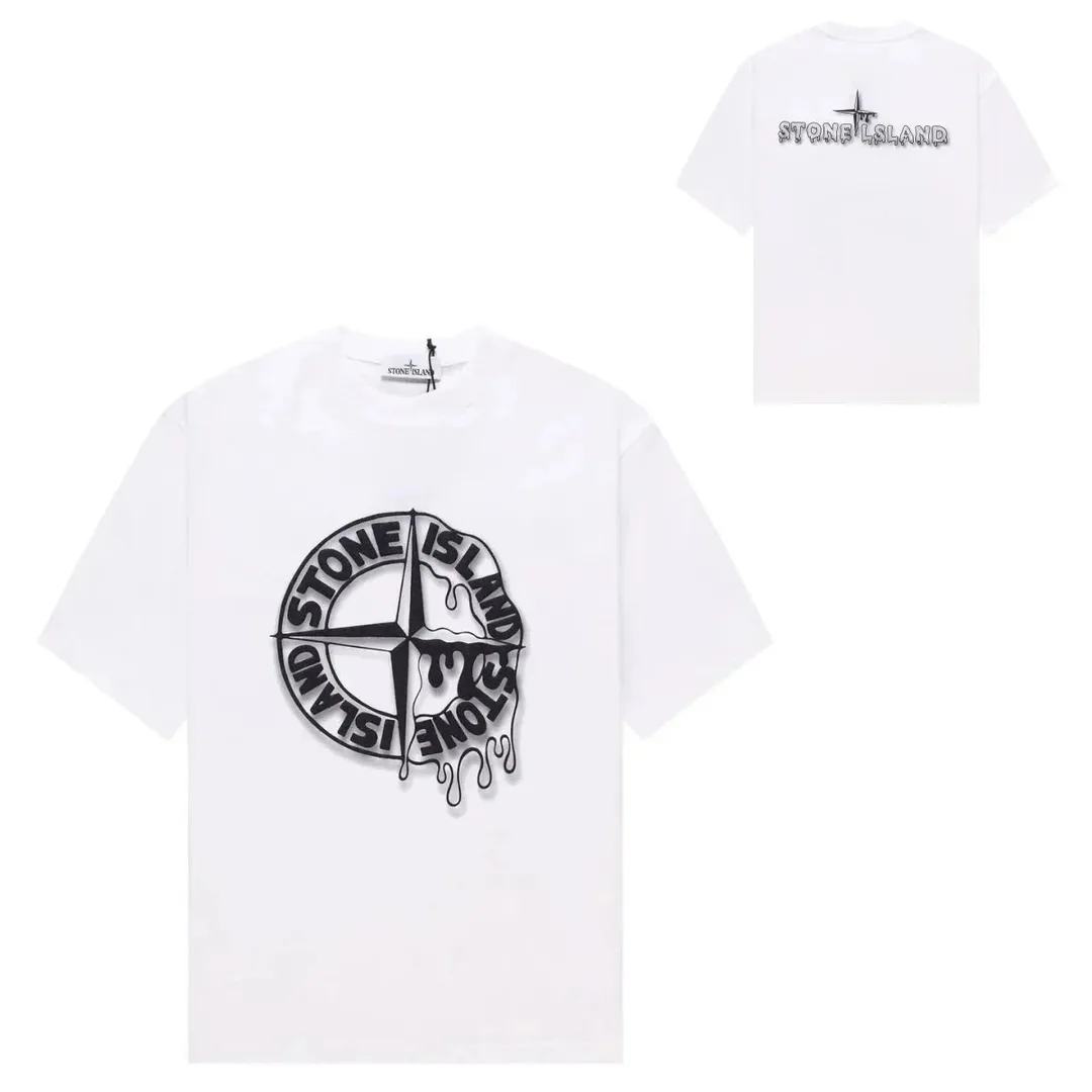 Stone Island Compass Print T-Shirt — Photo 11